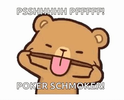 Cartoon Tree Saying Poker Schmoker GIF