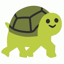 Cartoon Turtle Walking GIF