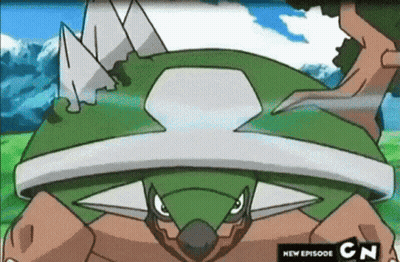 Cartoon Turtle With CN GIF