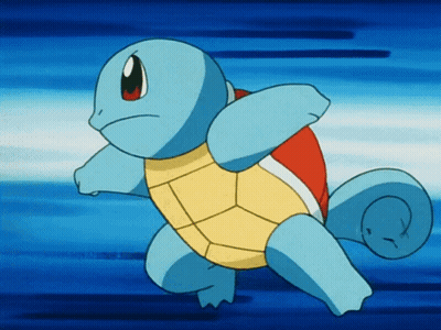 Cartoon Turtle With Red White And Blue Shell GIF