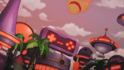Cartoon Video Game Controller With Cross GIF
