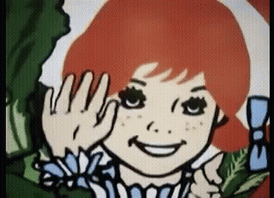 Cartoon Wendy Waving GIF