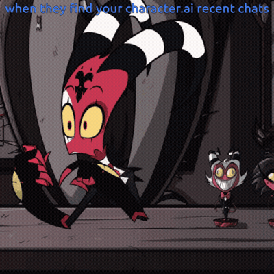 Cartoon When They Find Your Character.ai Recent Chats GIF