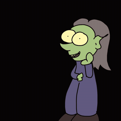 Cartoon Witch Saying I Did Not Want To Know That GIF