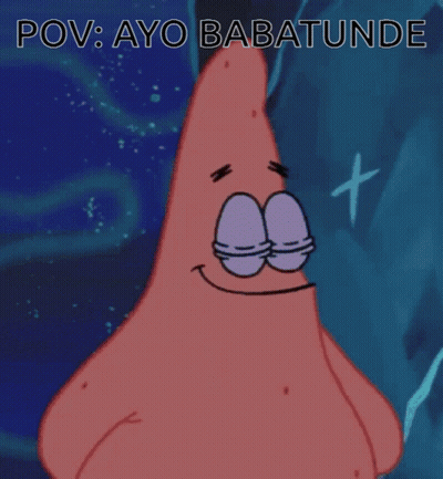 Cartoon With Coconut On Head POV Ayo Babatunde GIF