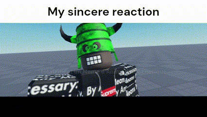 Cartoon With Green Hat And Horns In Supreme Shirt GIF