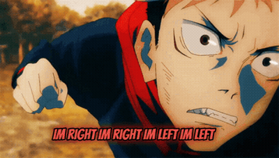 Cartoon With Im Right Im Right Im Left Im Left Above GIF