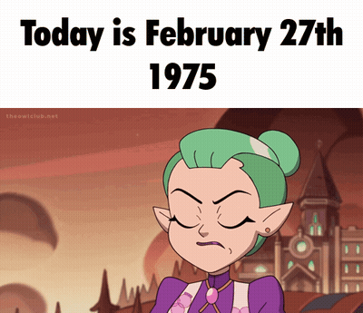 Cartoon Woman February 27 1975 GIF