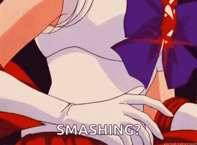 Cartoon Woman Holding Another Woman's Waist Smashing GIF