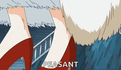 Cartoon Woman Legs With Peasant GIF