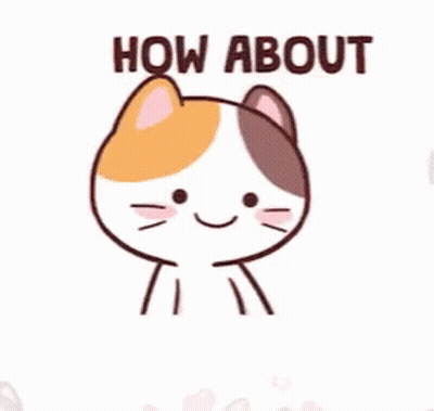 Cartoon Woman Making Rock Sign At Birthday Cake GIF