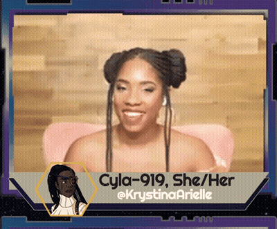 Cartoon Woman Named Cyla-919 GIF