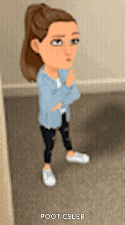 Cartoon Woman Poot Csleb GIF