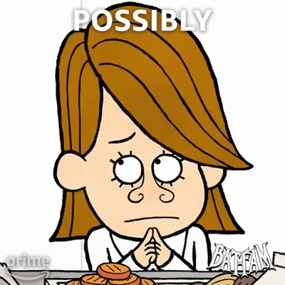 Cartoon Woman Praying Saying Possibly GIF