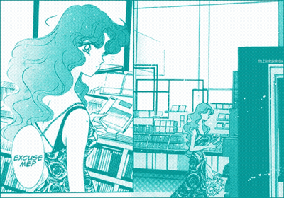 Cartoon Woman Saying Excuse Me GIF