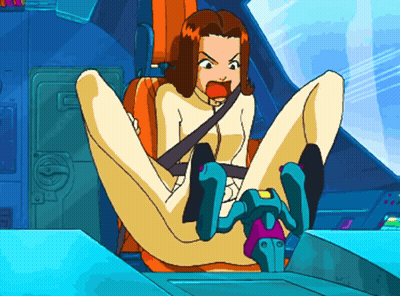 Cartoon Woman Sitting In Car GIF