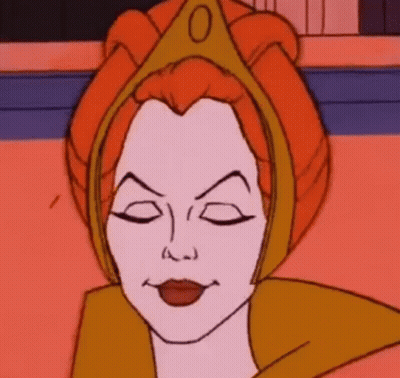 Cartoon Woman Wearing Crown And Turban GIF