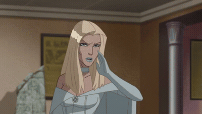 Cartoon Woman With Blonde Hair GIF