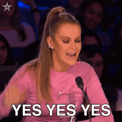 Cartoon Woman With Brown Hair And Bow Tie GIF