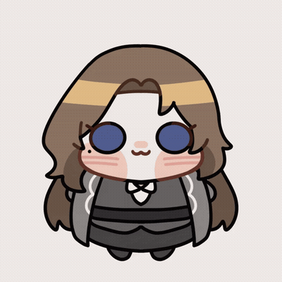 Cartoon Woman With Brown Hair And Bow Tie GIF
