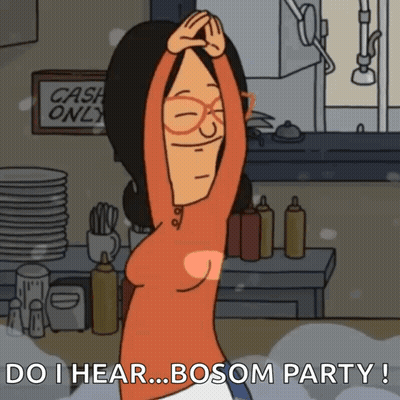 Cartoon Woman With Cash Only Sign GIF
