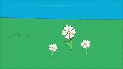 Cartoon Woman With Flower On Head GIF