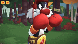 Cartoonize Boxing Knockout GIF