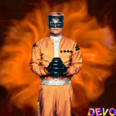 Carved Halloween Pumpkin With Glowing Mouth GIF