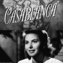 Casablanca Ilsa Smiling