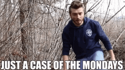 Case Of The Mondays Survivalist In Wild GIF