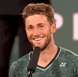 Casper Ruud Smile GIF