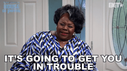 Cassi Davis Just When I Thought I Was Out GIF