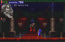 Castlevania Dracula Conversation Game GIF