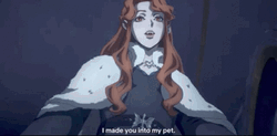 Castlevania Lenore I Made You Into My Pet GIF