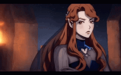 Castlevania Lenore Startle GIF