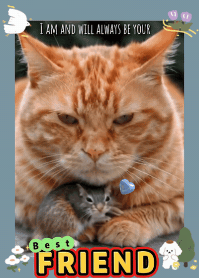 Cat And Mouse Best Friends GIF