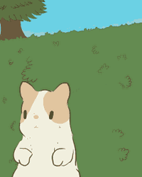 Cat And Soup Homer Bush Hide GIF