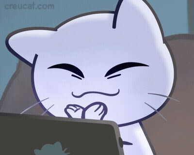 Cat Cartoon With Creucat.com GIF