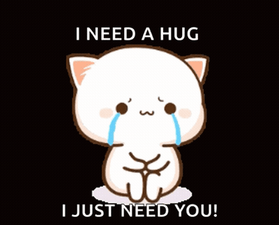 Cat Crying I Need A Hug GIF