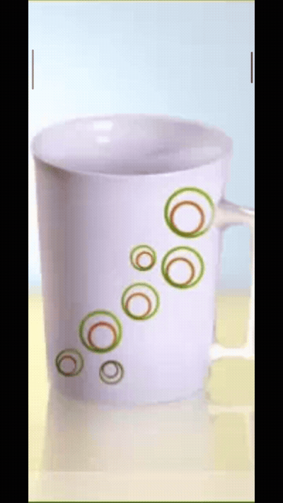 Cat Cup Animation GIF