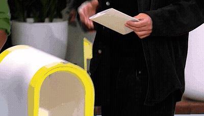 Cat Dancing At Sushi Buffet With Hat And Sunglasses GIF