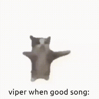 Cat Dancing In Air Viper When Good Song GIF