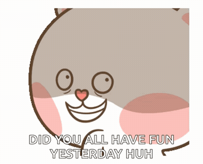 Cat Did You All Have Fun Yesterday Huh GIF