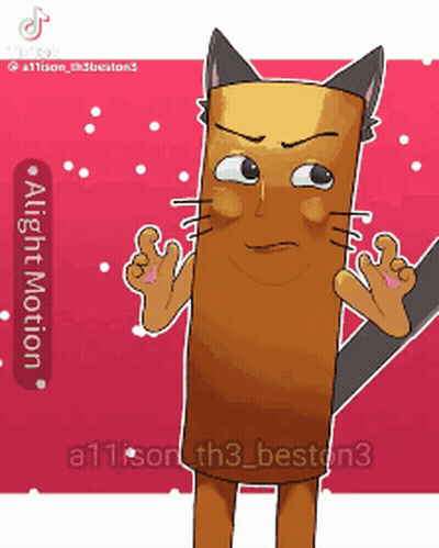 Cat Drawing By A11son Th3 Beston 3 GIF