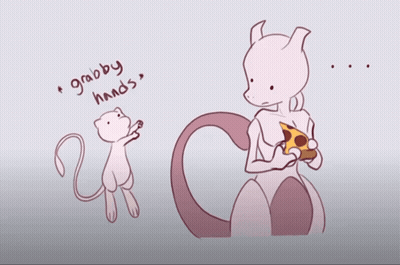 Cat Drawing Saying Grabby Hands GIF