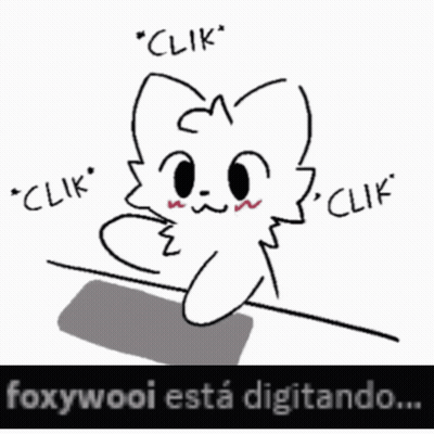 Cat Drawing With Click Text GIF