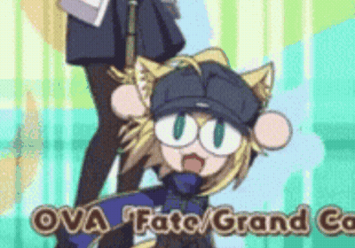 Cat Ears Cartoon Ova Fate Grand Carnival GIF