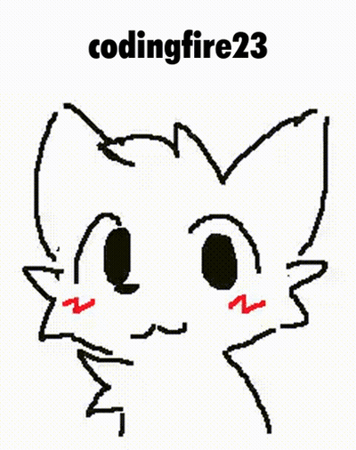 Cat Face Codingfire23 GIF