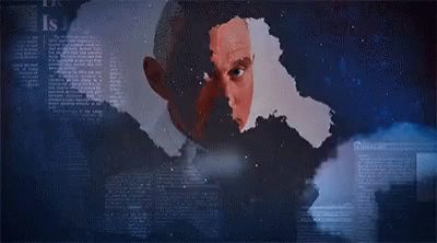Cat Face With Math Equations GIF