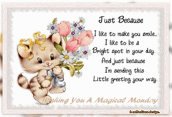 Cat Feeling Better Quote GIF